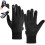 Winter Gloves Unisex Thermal Waterproof Touchscreen Black 1