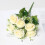 Artificial Red Poinsettia Flowers with Stems 4 Pcs 5
