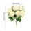 Artificial Red Poinsettia Flowers with Stems 4 Pcs 2