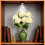 Artificial Red Poinsettia Flowers with Stems 4 Pcs 4