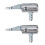 Tire Inflator Hose Adapter Valve Connector 6mm 2 pcs 7