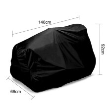 Lawn Mower Cover Heavy Duty Waterproof Storage