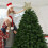 Christmas Tree Topper Star Gold White Plastic 10 Inch 4