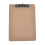 Brown Hardboard Clipboard 6-Pack 8