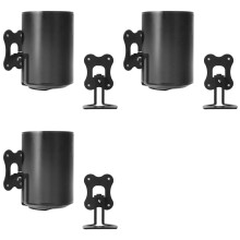 3X Speaker Metalen Muurbeugel voor Era 100 Draadloze Luidspreker, Verstelbare Muurstandaardhouder voor Era 100 (Zwart)