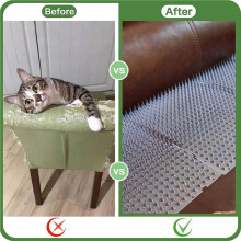 20 Pack Scat Mat for Cats with Spikes, Cat Repellent Mat Deterrent Indoor, Training Pads Keep Dogs and Cats Off Couch
