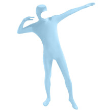 Kids Unisex Stealth Bodysuit Solid Color Stretch Halloween