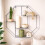 Spot On Dealz Modern Metal Hexagon Wall Shelf - Stylish Grey Floating Storage 3