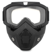 Motorcycle Shark Helmet Goggles Retro Windproof Open Face