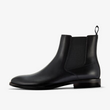 Banstead Hi Black Leather