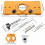 Door Hole Opener Set 7 pcs 1.4 inch adjustable hinge punch 3