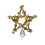 Lighted Gold Star Tree Topper with LEDs 1 Pack 2