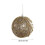 Rose Gold Christmas Ball Ornament Plastic 1 Pack 3
