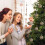 Rose Gold Christmas Ball Ornament Plastic 1 Pack 5