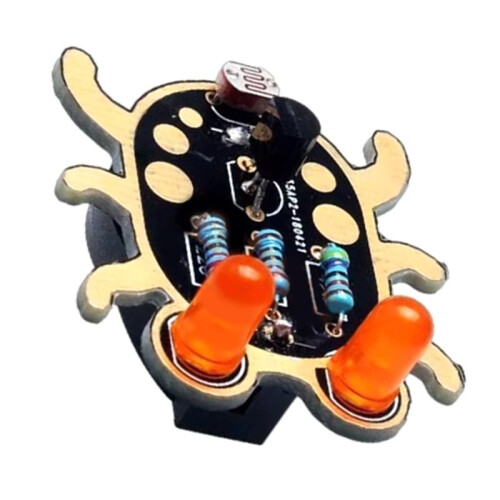 3X Weevil Eye Electronic DIY Kit Beginner Learn to Solder Fun Kit Handmade Gift Fit for Student Experiment Interaction 2
