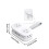 USB Travel Power Strip 4 AC 3 USB Fast Charging 5