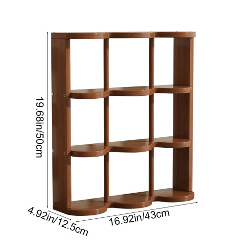 Wooden Desktop Storage Rack Cup Organizer 1 Unit 2