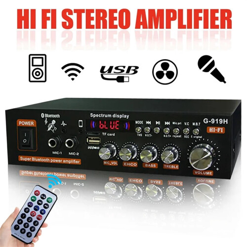 G-919H Home Power Amplifier 1000W Audio System 2