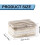 Clear Zippered Storage Bags for Linens and Bedding 3