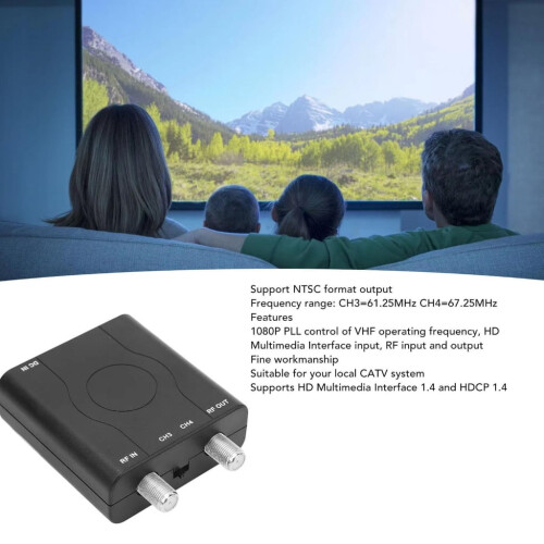 RF Modulator for Stable 1080P Video Transmission 2