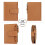 Women's RFID-Blocking Bifold Leather Wallet with Zipper 4