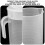Water Pitcher White PP Large Capacity 1 Piece 8
