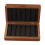 Black Walnut Fly Fishing Box with Double-Sided Foam Storage 6