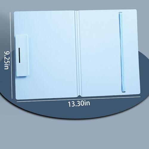 Foldable Clipboard with File Storage Green 1pc 2