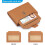 Women's RFID-Blocking Bifold Leather Wallet with Zipper 6