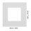 Photo Frame Backing Matting 10 pcs 1