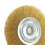 5 Inch Soft Copper Wire Brush Wheel for Bench Grinder 2