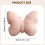 Butterfly Animal Pillow Soft Decorative Throw 1pc 3