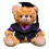 Plush Bear Graduation Gift with Removable Hat 6