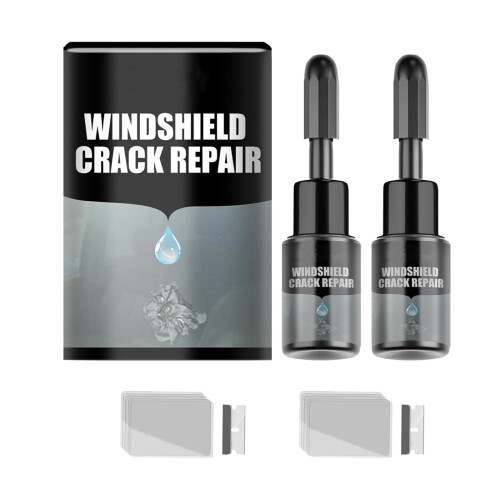 JUNISHU Windshield Crack Repair Kit 2-piece