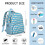 Ergonomic Boys Backpack Waterproof Adjustable Sports Design 6