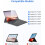 Surface Keyboard for Surface Pro 3-7+, Bluetooth 5.2, 2