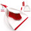 Soft Grip Dustpan and Brush Set Hand Sweeter (Red) 1