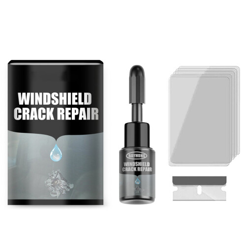 JUNISHU Windshield Crack Repair Kit 2-piece
