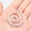 Spiral Knitting Needles Silver 4 Pcs 2