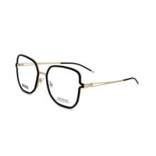 Occhiali da Vista Hugo Boss BOSS 1394 55/17/140 Nero oro Acciaio inossidabile DONNA BOSS 1394