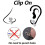 Non-Piercing U-Shaped Nose Clip Set 9 Pieces 4