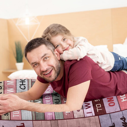 Couverture cadeau pour fille 60 x 50 pouces 1