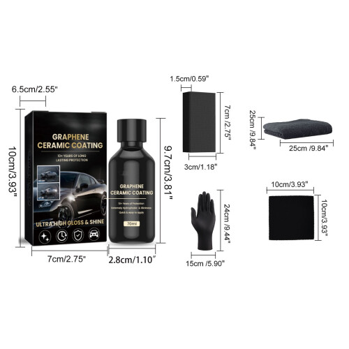 Automotive Graphene Ceramic Coating 100ml 2