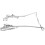 GOOHOCHY Bicycle Double-Leg Stand Silver 1