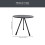 Portable Folding Beach Table Stainless Steel Adjustable 2