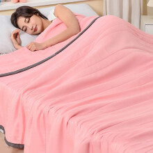 Cooling Throw Blanket Lightweight Breathable 39x55 Inch Pink