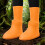 Reusable Waterproof Shoe Covers High-Top 1 Pair 5