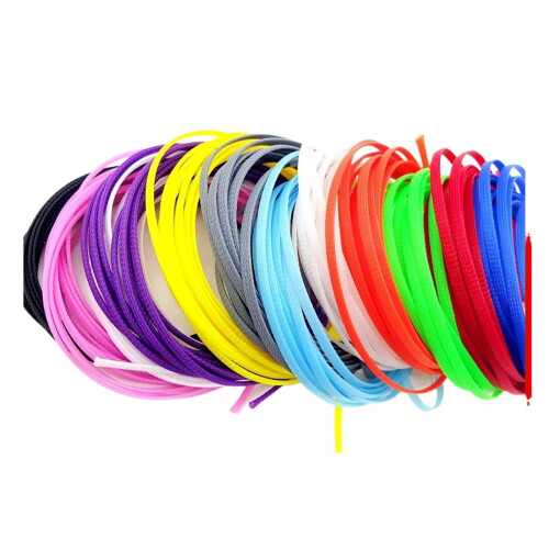 PET Expandable Cable Sleeve 5 Meters High-Density Insulated 1