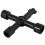 4-Way Utility Key for Electric and Gas Meter Cabinets 4
