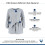 CTM Women's Waffle Knit V Neck Pyjama Set 7